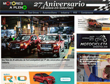 Tablet Screenshot of motoresapleno.com.ar